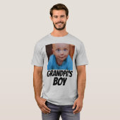 GRANDPA CUSTOM-T - SHIRT - ADD GRANDCHILD'S FOTO (Vorne ganz)