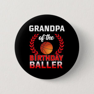 GRANDPA der Baller Basketball-Themenleiste am Gebu Button