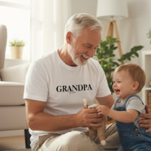 Grandpa Est Modern T-Shirt