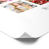 GRANDPA FOTO COLLAGE GIFT PROUD GRANDAD POSTER (Ecke)