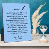 Grandpa Fotoplatte (Seite)