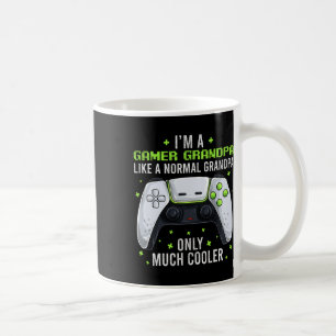 Grandpa Gaming Gaming Shirt Funny Video Game Gamer Kaffeetasse