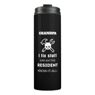 GRANDPA Geburtstagsgeschenk Männer Funny GRANDPA Z Thermosbecher