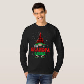 Grandpa Gnome Buffalo Plaid Matching Family Christ T-Shirt (Vorne ganz)