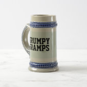 GRANDPA GRUMPY GRAMPY BIER STEIN BIERGLAS (Vorderseite Links)