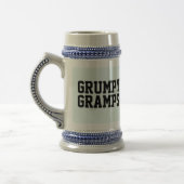 GRANDPA GRUMPY GRAMPY BIER STEIN BIERGLAS (Links)