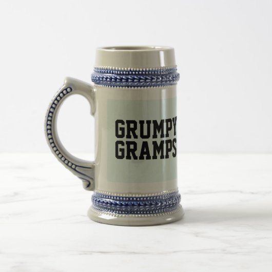 GRANDPA GRUMPY GRAMPY BIER STEIN BIERGLAS (Links)
