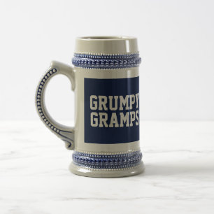 GRANDPA GRUMPY GRAMPY BIER STEIN BIERGLAS