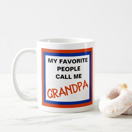 GRANDPA KAFFEETASSE (Mit Donut)