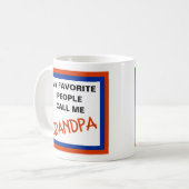 GRANDPA KAFFEETASSE (Vorderseite Links)