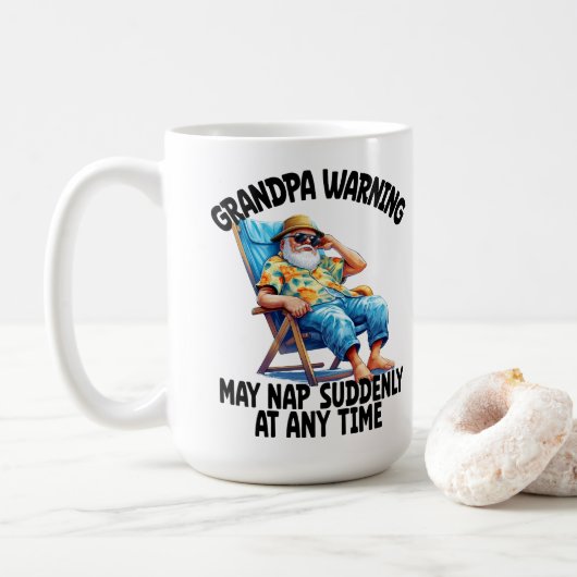Grandpa Kaffeetasse (Mit Donut)