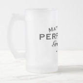 Grandpa "Matured to perfection" Name Year Frosted Mattglas Bierglas (Links)