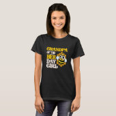 Grandpa Of Bee Day Girl Honey Beekeeper Beekeeping T-Shirt (Vorne ganz)