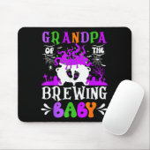 Grandpa Of The Brewing Baby Grandpa To Be Hallowee Mousepad (Mit Mouse)