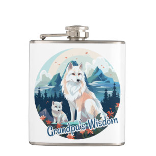 Grandpa’s Wisdom Flachmann
