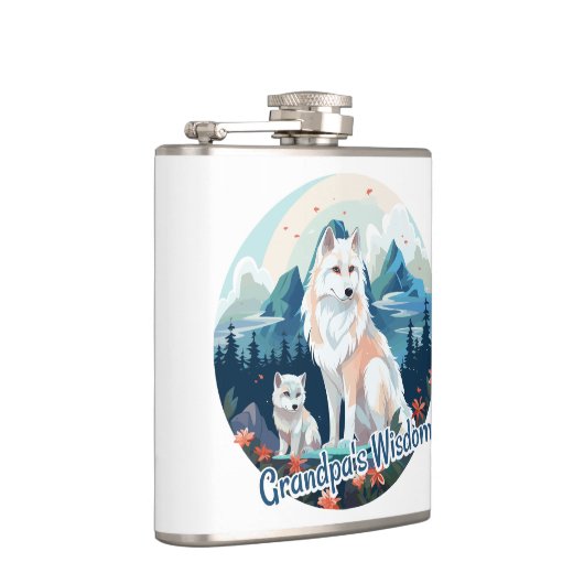 Grandpa’s Wisdom Flachmann (Rechts)