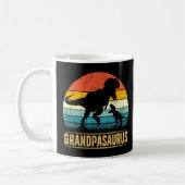 Grandpa Saurus T Rex Dinosaur Grandpasaurus Vater Kaffeetasse (Links)