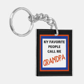 GRANDPA SCHLÜSSELANHÄNGER (Vorderseite links)