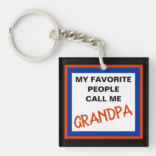 GRANDPA SCHLÜSSELANHÄNGER (Vorderseite)