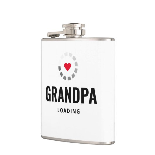 Grandpa Schwangerschaft Ultrasound Sonogram Baby F Flachmann (Links)