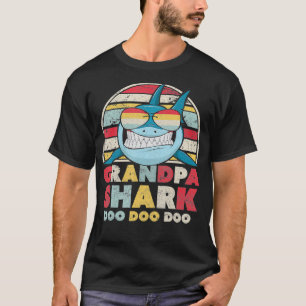 Grandpa Shark-Geschenk für Grandad T-Shirt