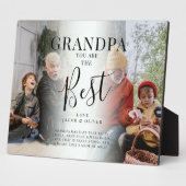 "GRANDPA" sind Sie die besten Foto, Name/s & Angeb Fotoplatte (Seite)