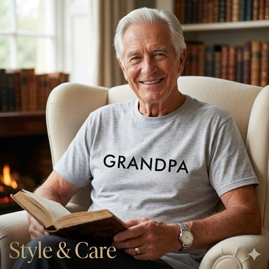 Grandpa Statement T Shirt Customizable Text Design