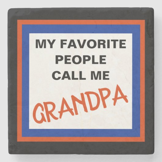 GRANDPA STEINUNTERSETZER (Vorderseite)