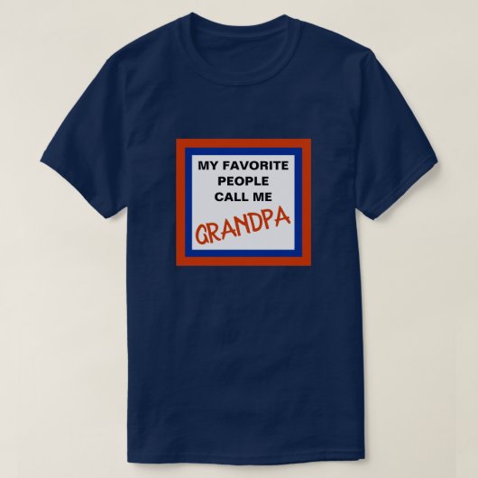 GRANDPA T-Shirt (Design vorne)