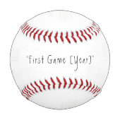 Grandpa the Legend, Personalized Keepsake Baseball (Vorderseite)