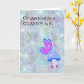 Grandpa zu Glückwunschkarte Karte (Gelbe Blume)