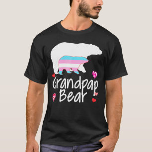 Grandpap Lgbt Bear Transgender Rainbow Gbt Le T-Shirt
