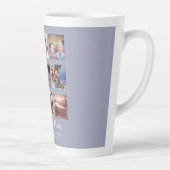 GRANDPARENT FOTO COLLAGE GIFTS - Dusty Blue Milchtasse (Rechts)