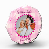 Grandparents 60th Diamond Anniversary Keepsake Fotoblock (Links)
