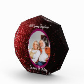 Grandparents 60th Diamond Anniversary Keepsake Fotoblock (Rechts)