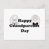 Grandparents Day - Couple Postkarte (Vorderseite)