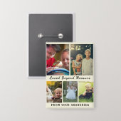 Grandparents Day – Loved Beyond Measure Button (Vorderseite/Rückseite)