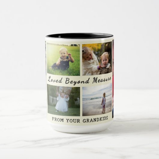 Grandparents Day Mug – Loved Beyond Measure Tasse (Zentrum)