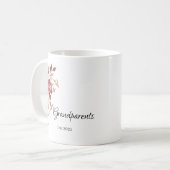 Grandparents Est. Year Kaffeetasse (Vorderseite Links)