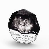 Grandparents Pregnancy Announcement Ultrasound Fotoblock (Rechts)