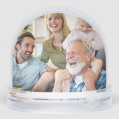 Grandparents Pregnancy Announcement Ultrasound Schneekugeln (Rückseite)