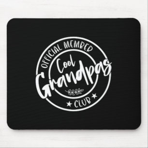 Grandpas Club Offizielles Mitglied Vintag Mousepad