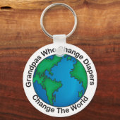 Grandpas, die sich verändern ... Schlüsselketten Schlüsselanhänger (Vorderseite)