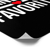 Grandpa's Favorite Poster (Ecke)