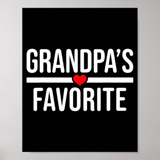 Grandpa's Favorite Poster (Vorne)