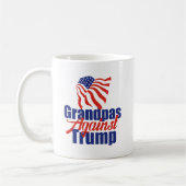 Grandpas gegen Trump Kaffeetasse (Links)