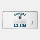 Grandpas Golf Club-Geschenk Funny Schreibtischunterlage (Tastatur & Maus)