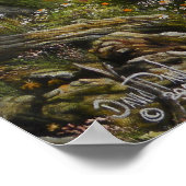 Grandpas Hat Print Poster (Ecke)