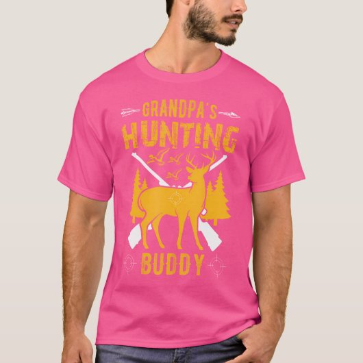 Grandpa'S Hunting Buddy Grandson Hunting Buddies T-Shirt (Vorderseite)