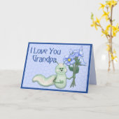 Grandpas Liebe Bug Karte (Gelbe Blume)